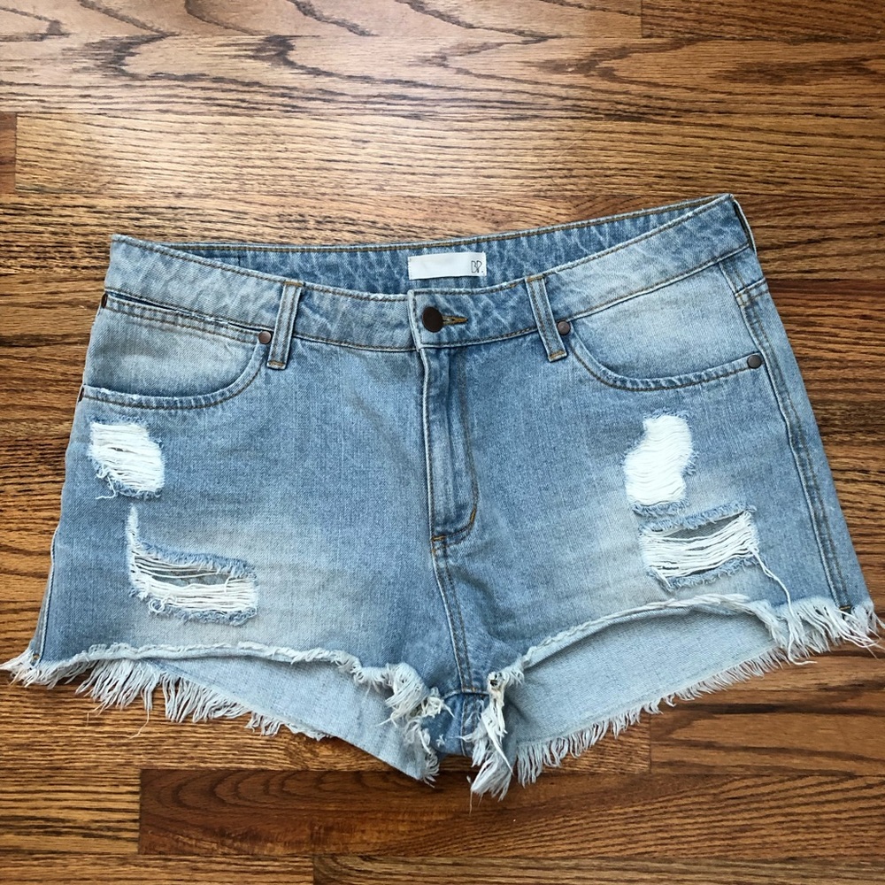 BP Ripped Denim Cutoff Shorts